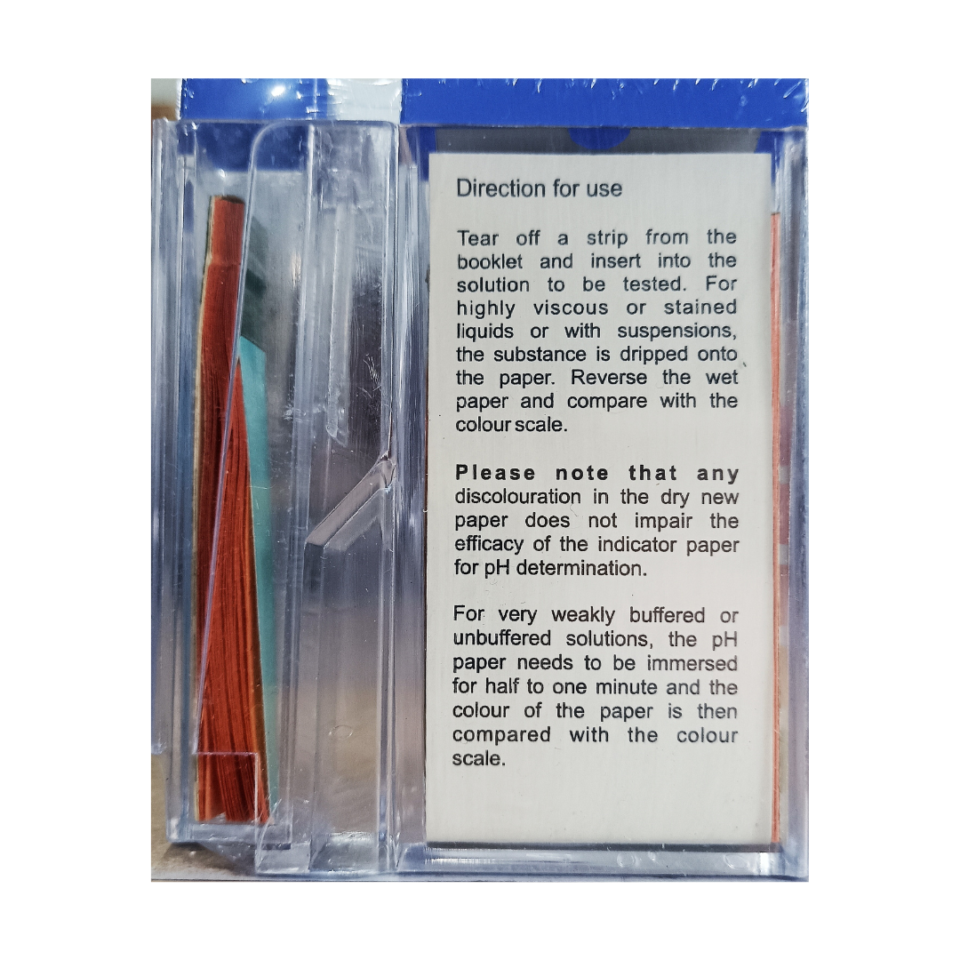 MERCK pH Indicator Paper pH 2.0 - 10.5 (with Colour Scale) Handy Pack