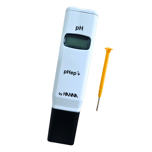 pH Meter / Tester (HANNA pHep+ ) Pocket-Sized pH Meter with ATC  MODEL: HI98108