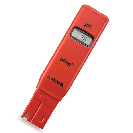 pH Meter / Tester (HANNA pHep+ ) Pocket-Sized pH Meter with ATC  MODEL: HI98108