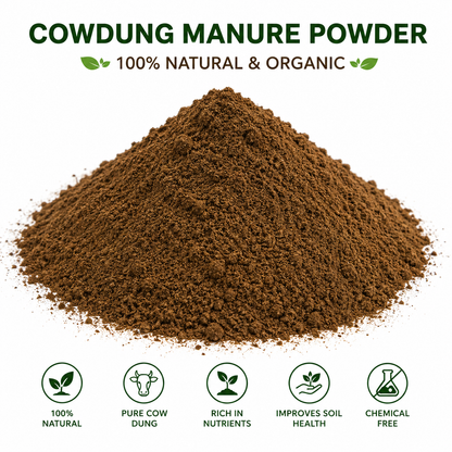 Cowdung Manure-100% Pure, Dried & Powdered