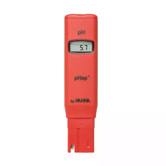 pH Meter / Tester (HANNA pHep+ ) Pocket-Sized pH Meter with ATC  MODEL: HI98108
