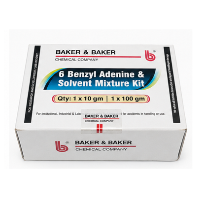 6-Benzyl Adenine (6-BA) and Solvent Mixture Powder KIT (10g 6-BA + 100g Solvent Mixture Powder)