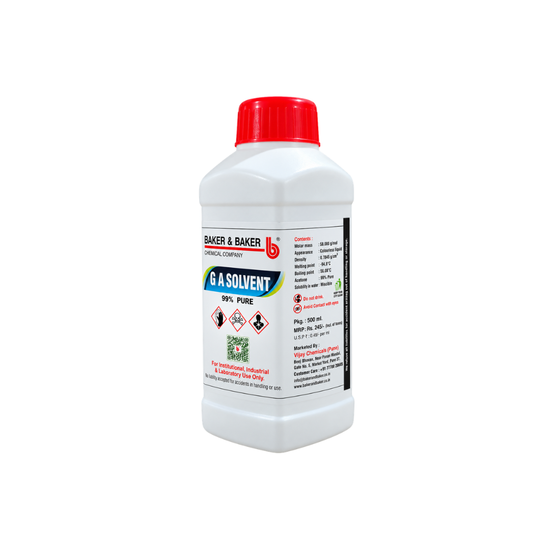 GA  Solvent (Acetone 99% Pure)