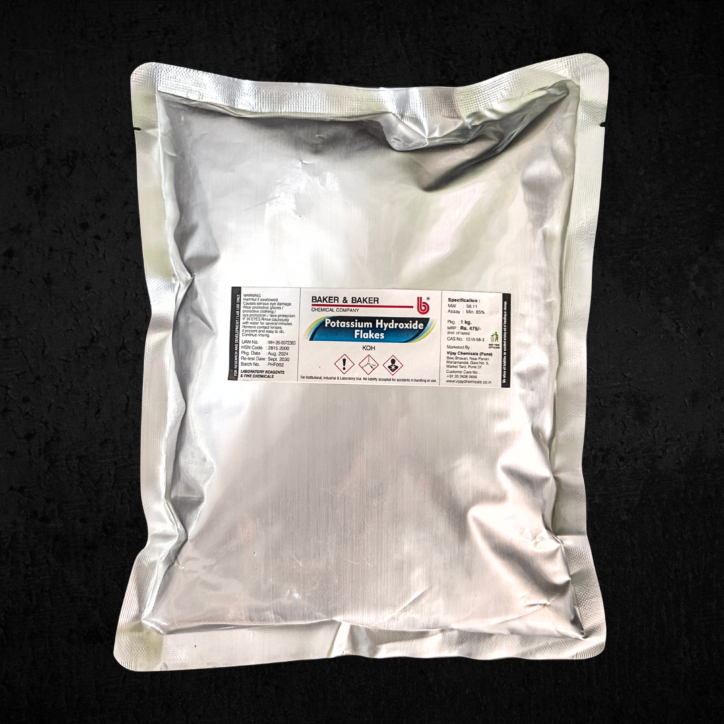 Potassium Hydroxide Flakes (Caustic Potash)